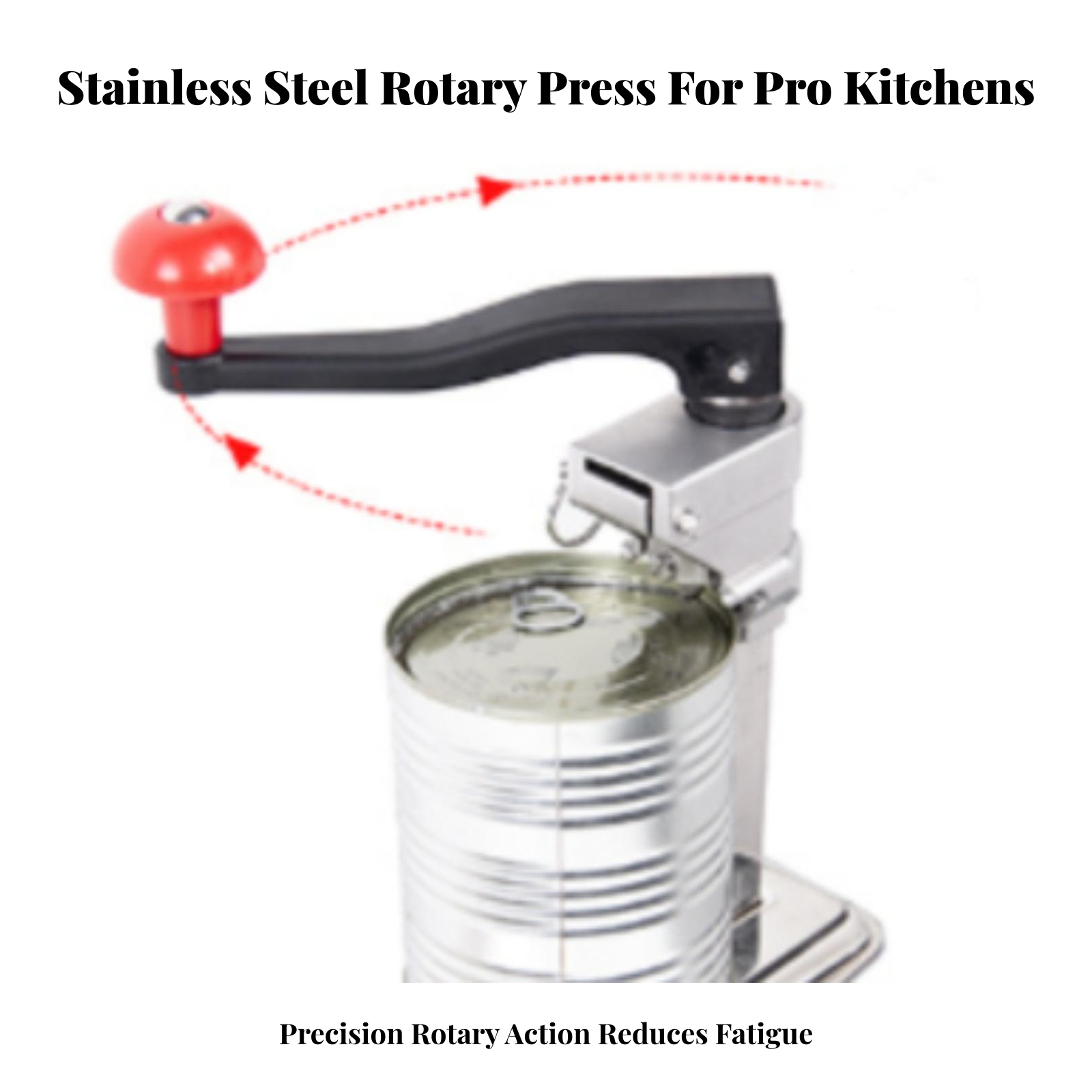 Commercial Kitchen Table - Can Opener with Table Clamp Commercial