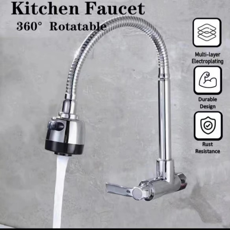 Commercial Kitchen Faucets - Kitchen Faucet Single Hole Plastic Swivel