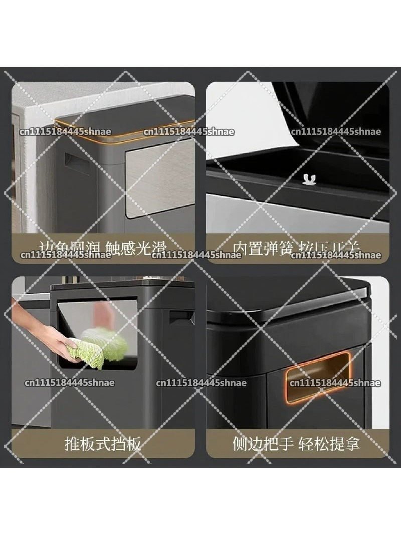 Touchless Motion Sensor Trash  - Commercial Kitchen Garbage Can review and price