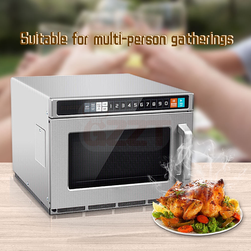 17L Large Capacity 304 Stainle - Commercial Kitchen Microwave review and price