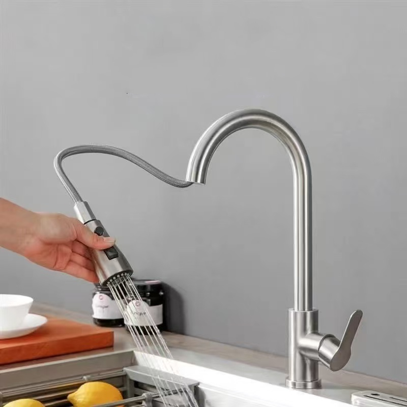 Kitchen Faucet Pull Out Brushe - Commercial Kitchen Faucets review and price