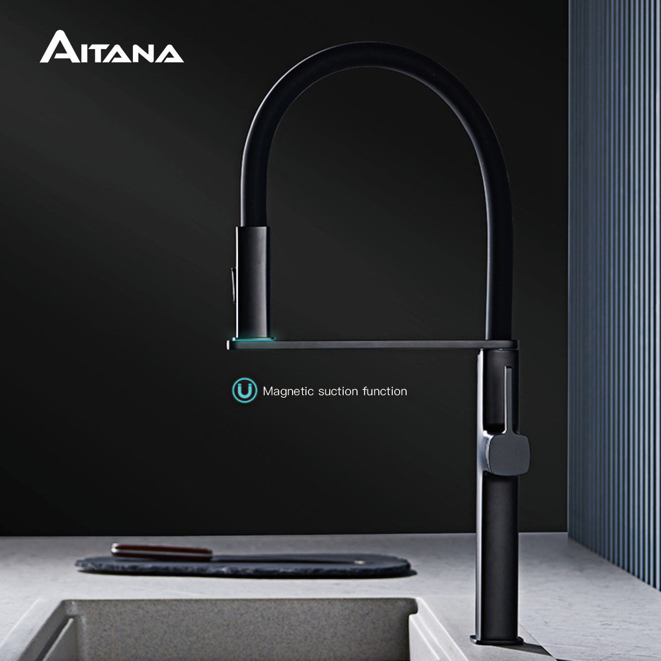 Luxury black brass kitchen fau - Commercial Kitchen Faucets review and price