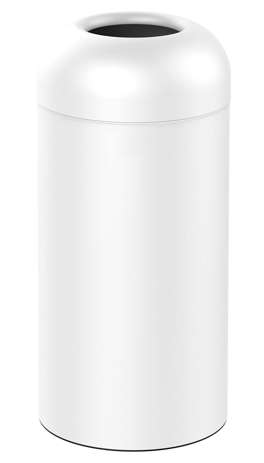 White Brushed Stainless‑Steel  - Commercial Kitchen Garbage Can review and price