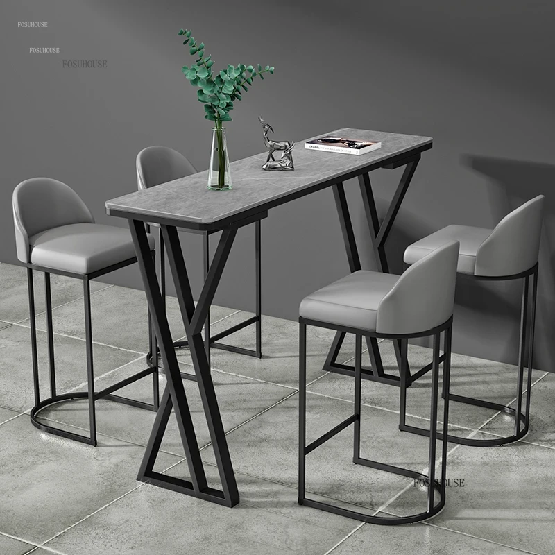 #Light Luxury Slate Bar Tables - Commercial Kitchen Counter review and price