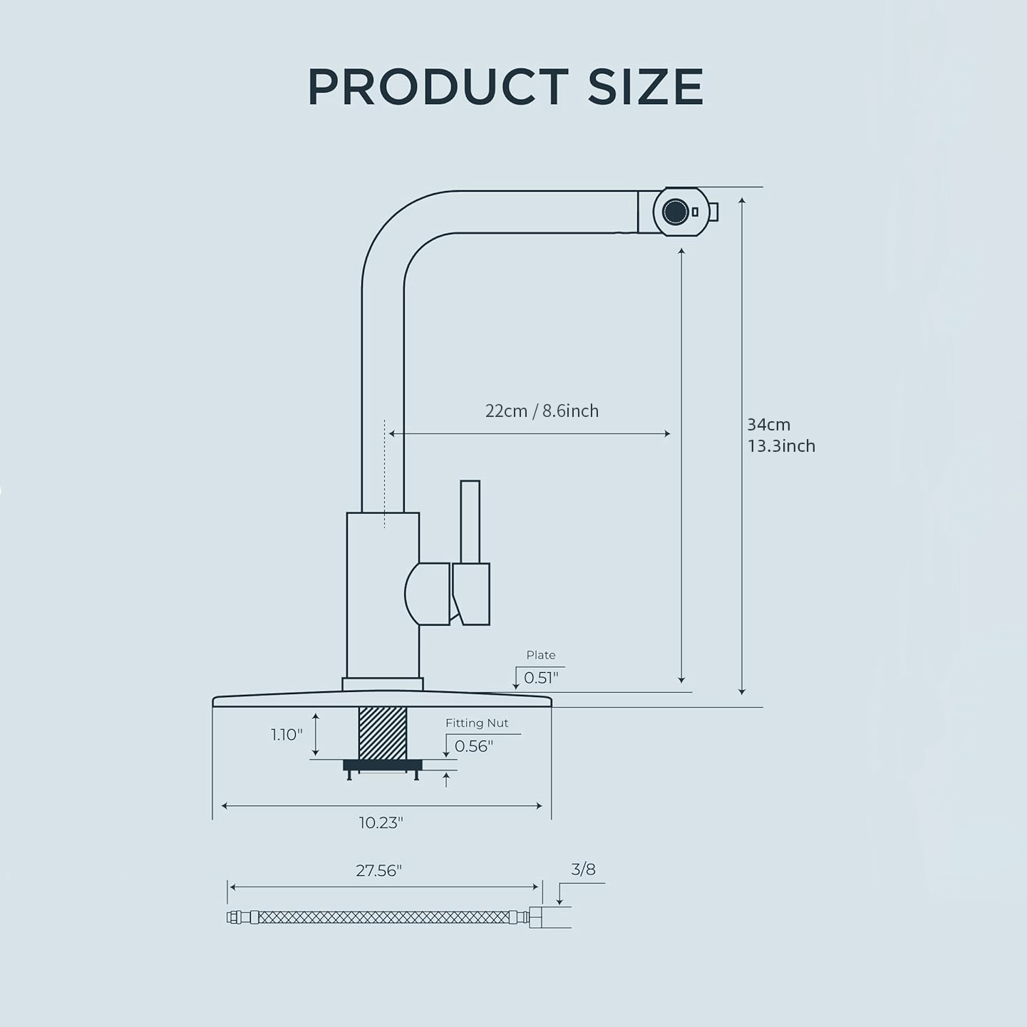 Black Nickel 304 Stainless Ste - Commercial Kitchen Faucets review and price