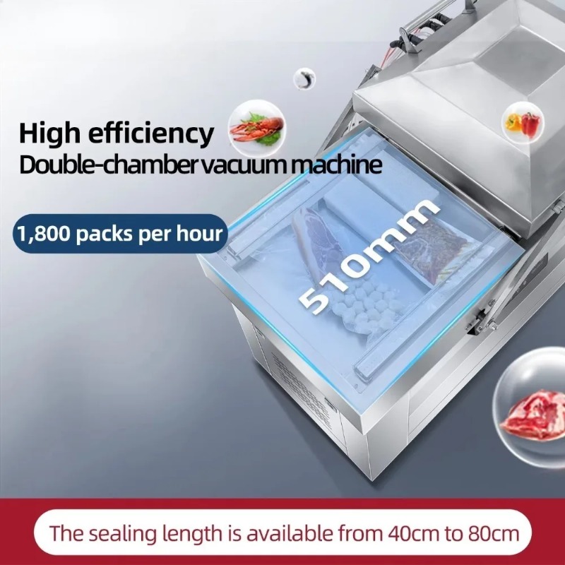 Double Chamber Vacuum Machine  - Vacuum Sealer review and price
