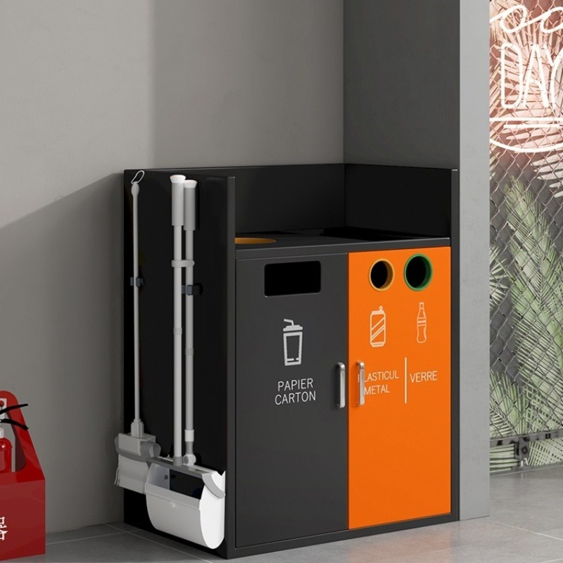 Restaurant Vertical Hidden Dum - Commercial Kitchen Garbage Can review and price