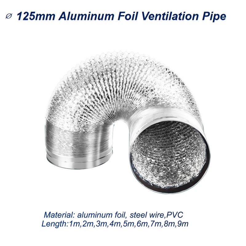 ∅125mm Aluminum Foil Ventilati - Commercial Kitchen Exhaust review and price