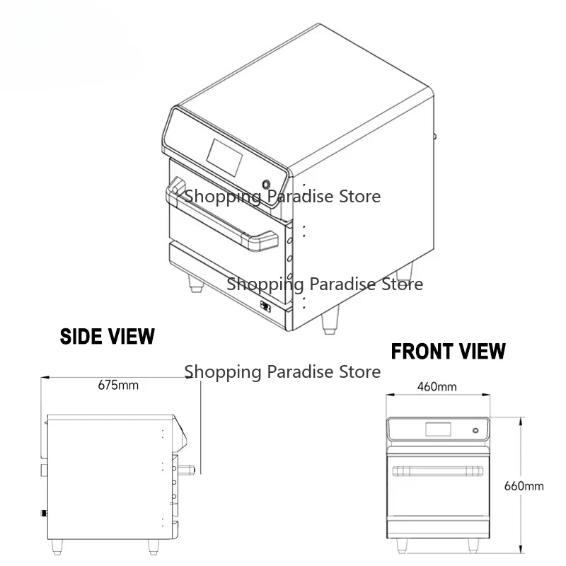 Commercial Turbo Chef Style Hi - Commercial Kitchen Microwave review and price