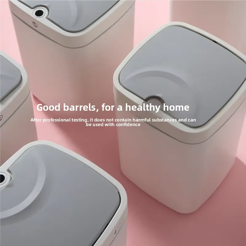 Square Smart Plastic Trash Can - Commercial Kitchen Garbage Can review and price