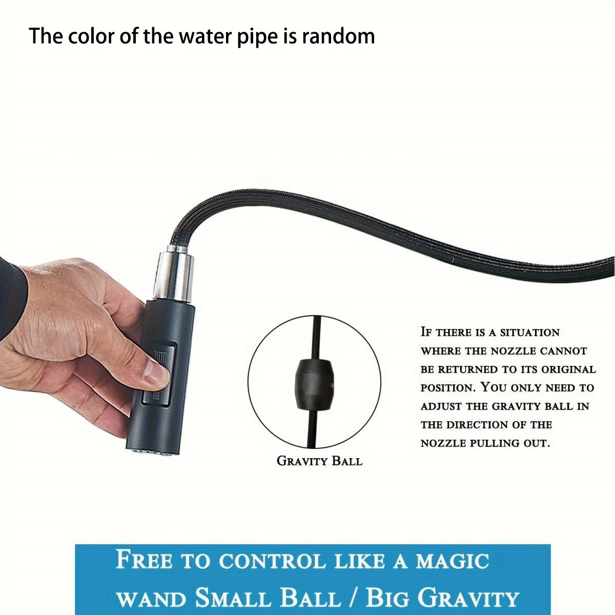 Black Kitchen Faucet Two Funct - Commercial Kitchen Faucets review and price