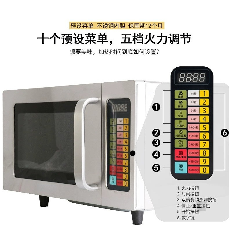 Commercial 25L Microwave Oven  - Commercial Kitchen Microwave review and price