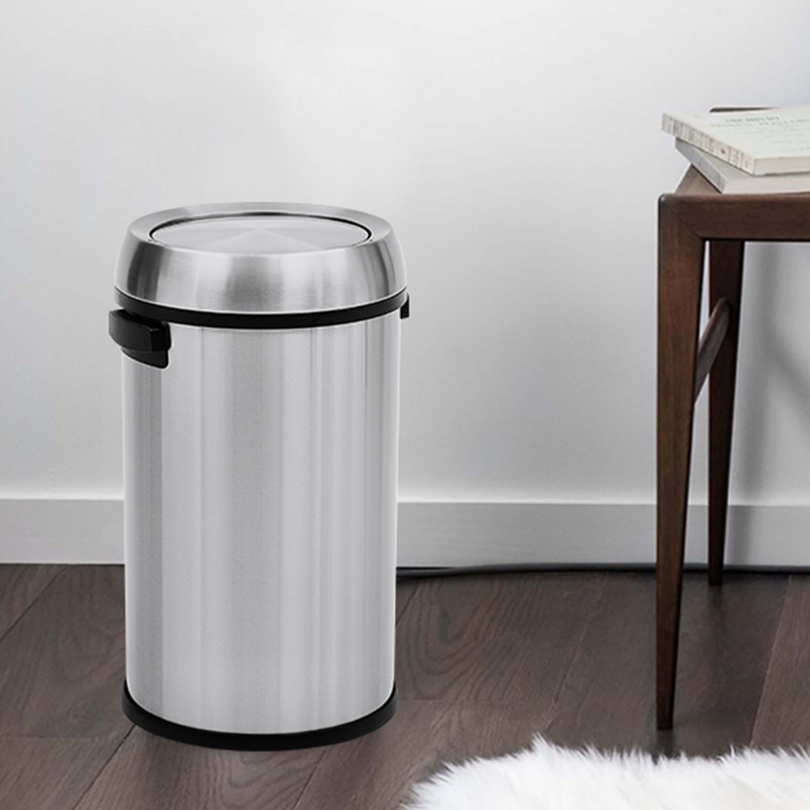 17 Gallon/65 Liter Stainless S - Commercial Kitchen Garbage Can review and price