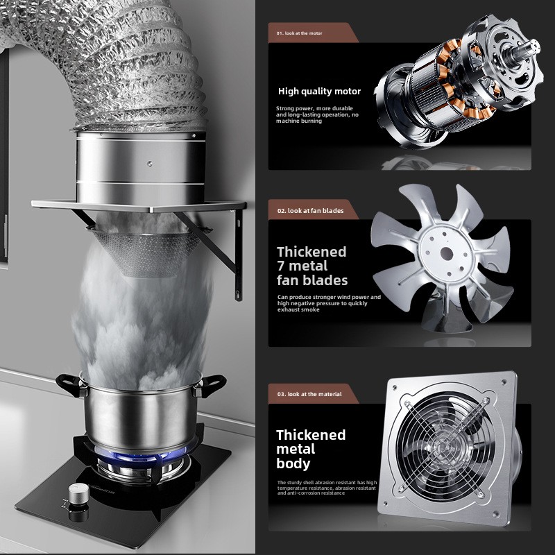6/8Inch Extractor Ventilation  - Commercial Kitchen Exhaust review and price